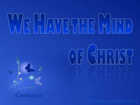 The Mind of Christ